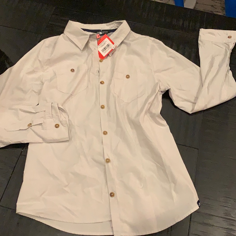 The North Face button shirt